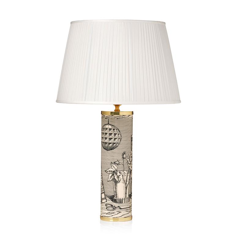Piero Fornasetti, a 'Libri' table lamp, Fornasetti, Milan, Italy 2020.