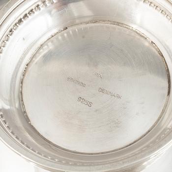 Mogens Bjørn Andersen, a sterling silver bowl, Birkerød, Denmark 1950-60s.