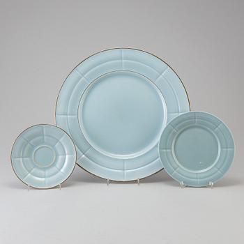 TEA SET, 28 parts, "Grand", Percy, Gefle, model designed 1930th.
