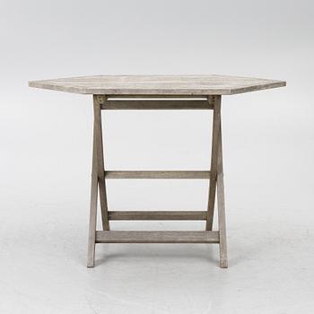 Garden furniture, 5 pieces, Viken and Kargaarden respectively, latter half of the 20th century.