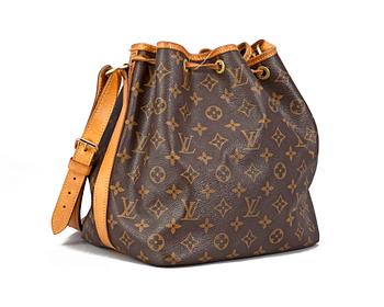 A 1990s monogram canvas handbag by Louis Vuitton, "Noé".