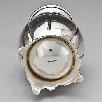 SOCKERRUSKA, silver, Oskar Persson, Falkenberg, 1948. Ca 205 gram.