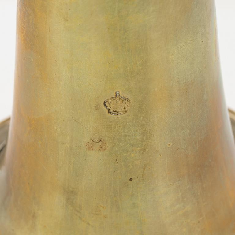 A brass horn, first part of the 20th Century.