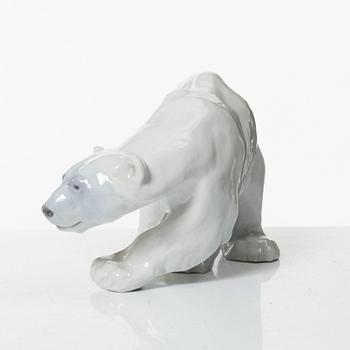 A porcelain figurine, Royal Copenhagen, Denmark.