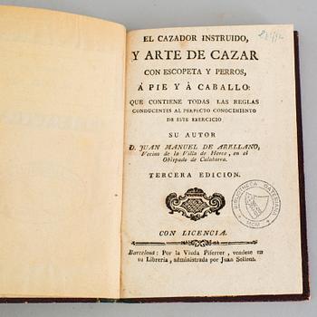 BÖCKER/HÄFTEN, 5 st, bl a om religion, Spanien, 1700-1800-tal.