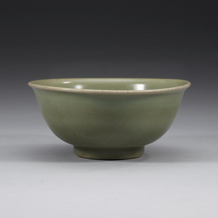 A celadon bowl, Ming dynasty (1368-1644).