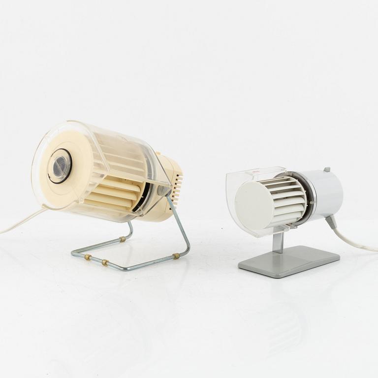 Dieter Rams, four fans, Braun.