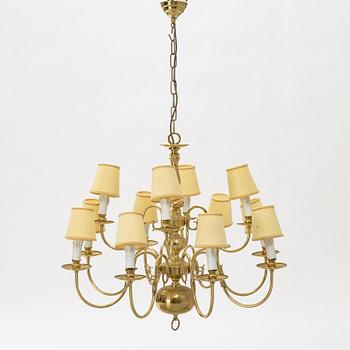 A Baroque-Style Ceiling Light,  20th century.