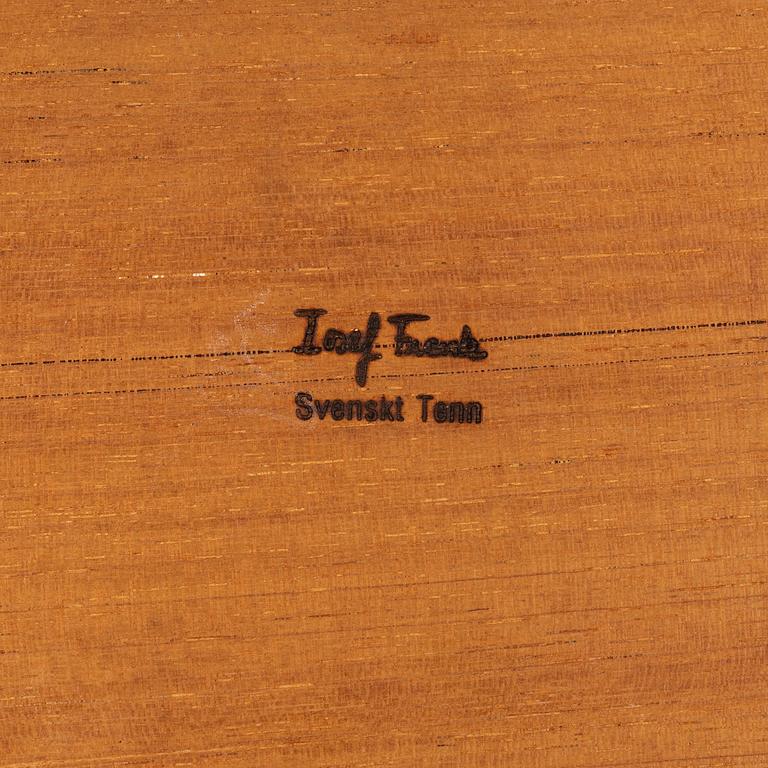 Josef Frank, a model 618 nesting table, post 1985.