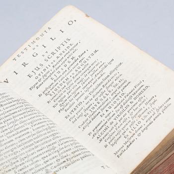 Pub. Virgilii Maronis opera cum adnotationibus by Johannis Minellii. Rotterdam 1697.