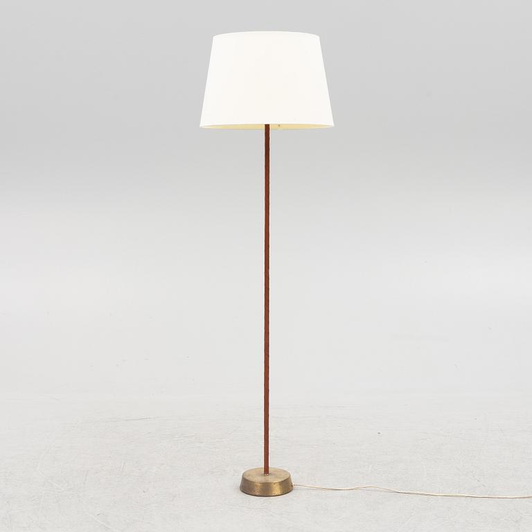 Floor lamp, attributed to Hans Bergström, mid-20th century.