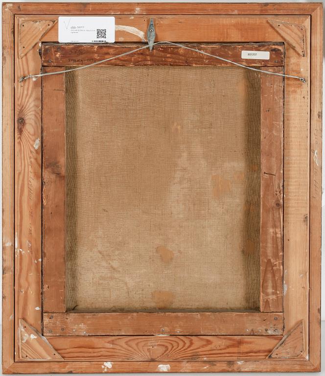 OSCAR BJÖRCK, Olja på duk, signerad.