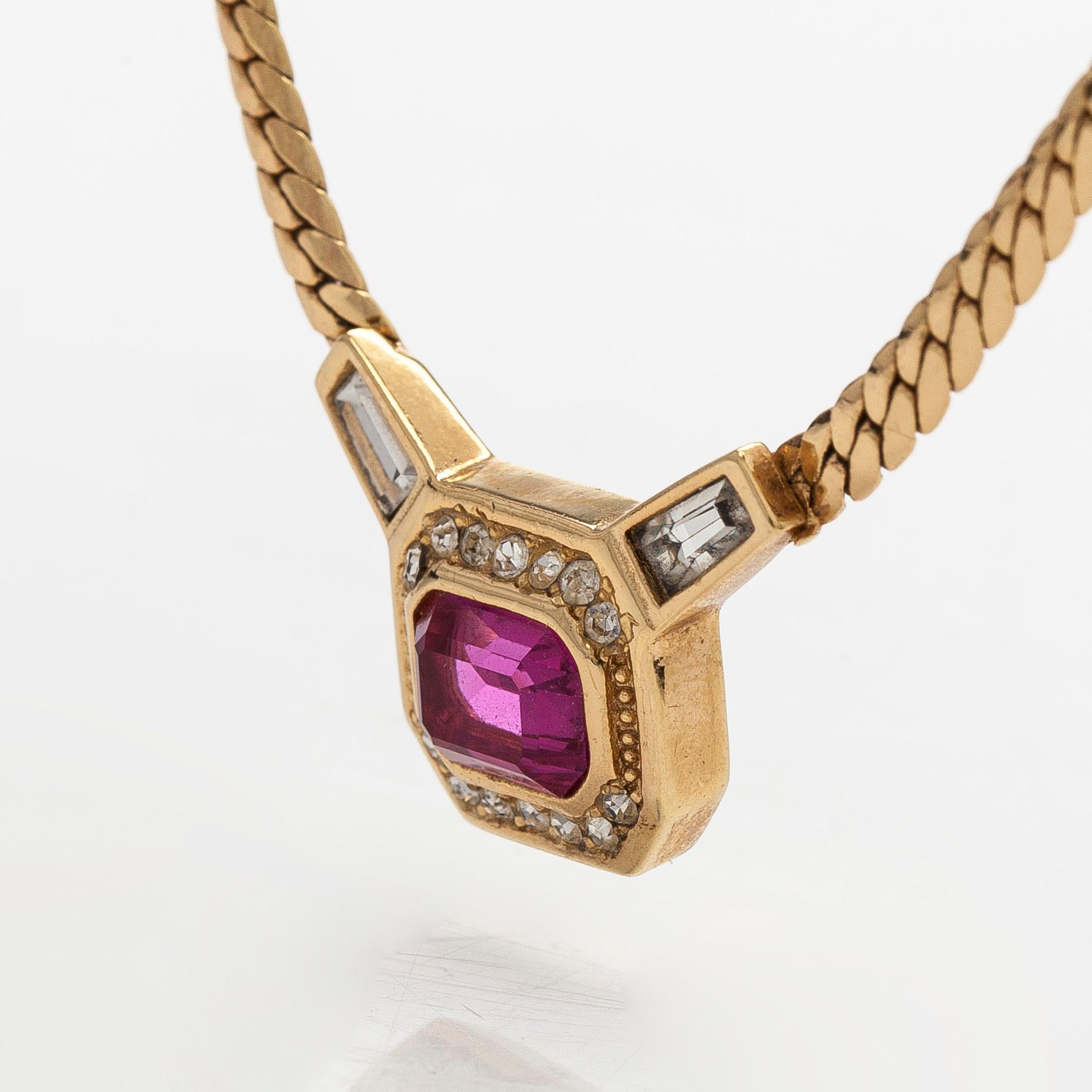 Christian Dior, halsband.