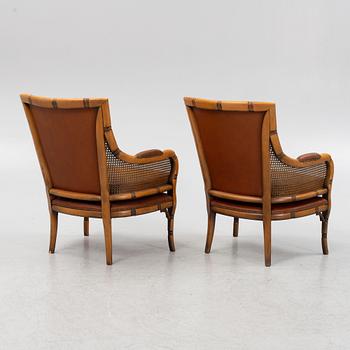 Chairs, a pair, second half of the 20th century.