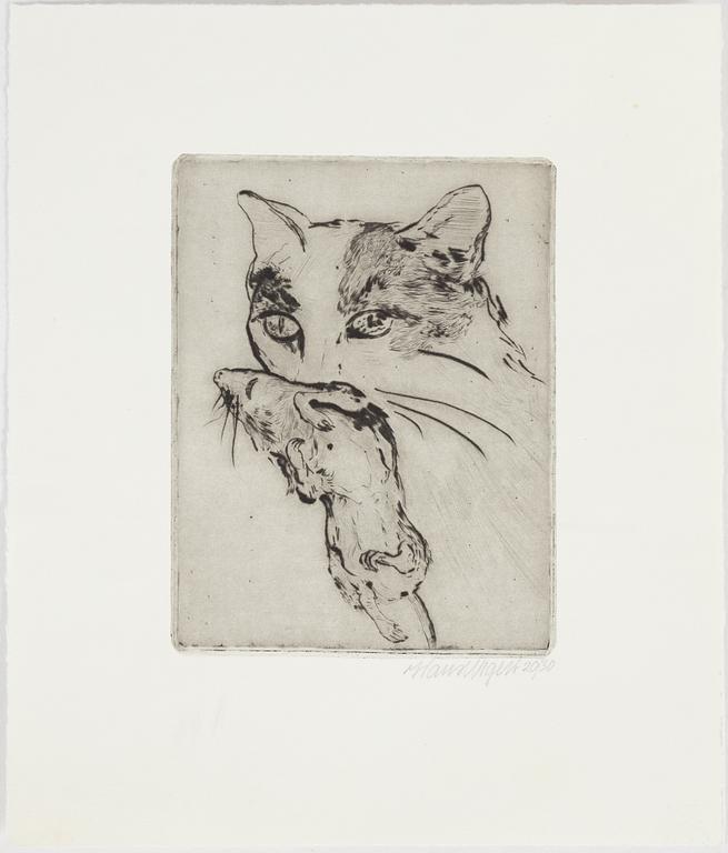 Hans Wigert, etsning, signerad och numrerad 20/30.