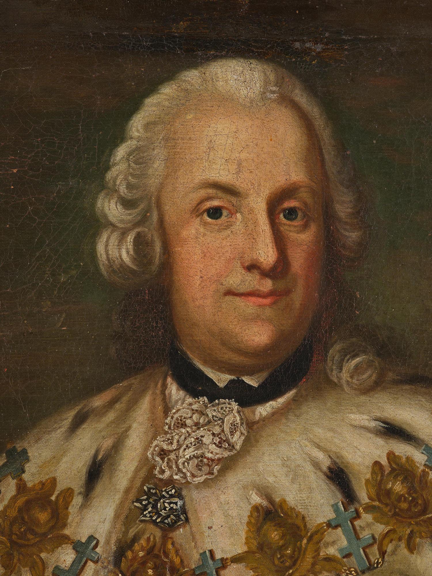 Lorens Pasch d y, hans krets, "Adolf-Fredrik" 1710-1771) & "Lovisa Ulrika" (1720-1782).