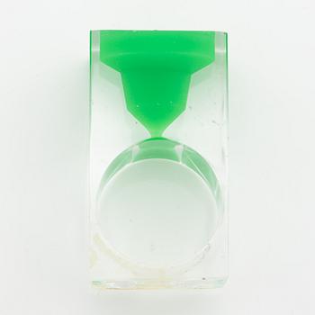 Siv Lagerström, three rings, acrylic plastic, 1970s.
