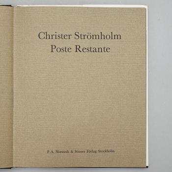BOK, "Poste Restante", Christer Strömholm, PA Norstedt & Söners Förlag Stockholm 1967.