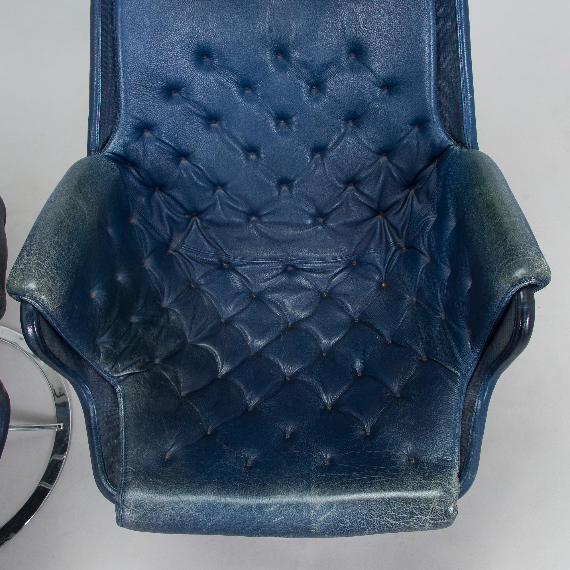 Bruno Mathsson, a pair of 'Jetson' armchairs, Dux, second half of the 20th century.