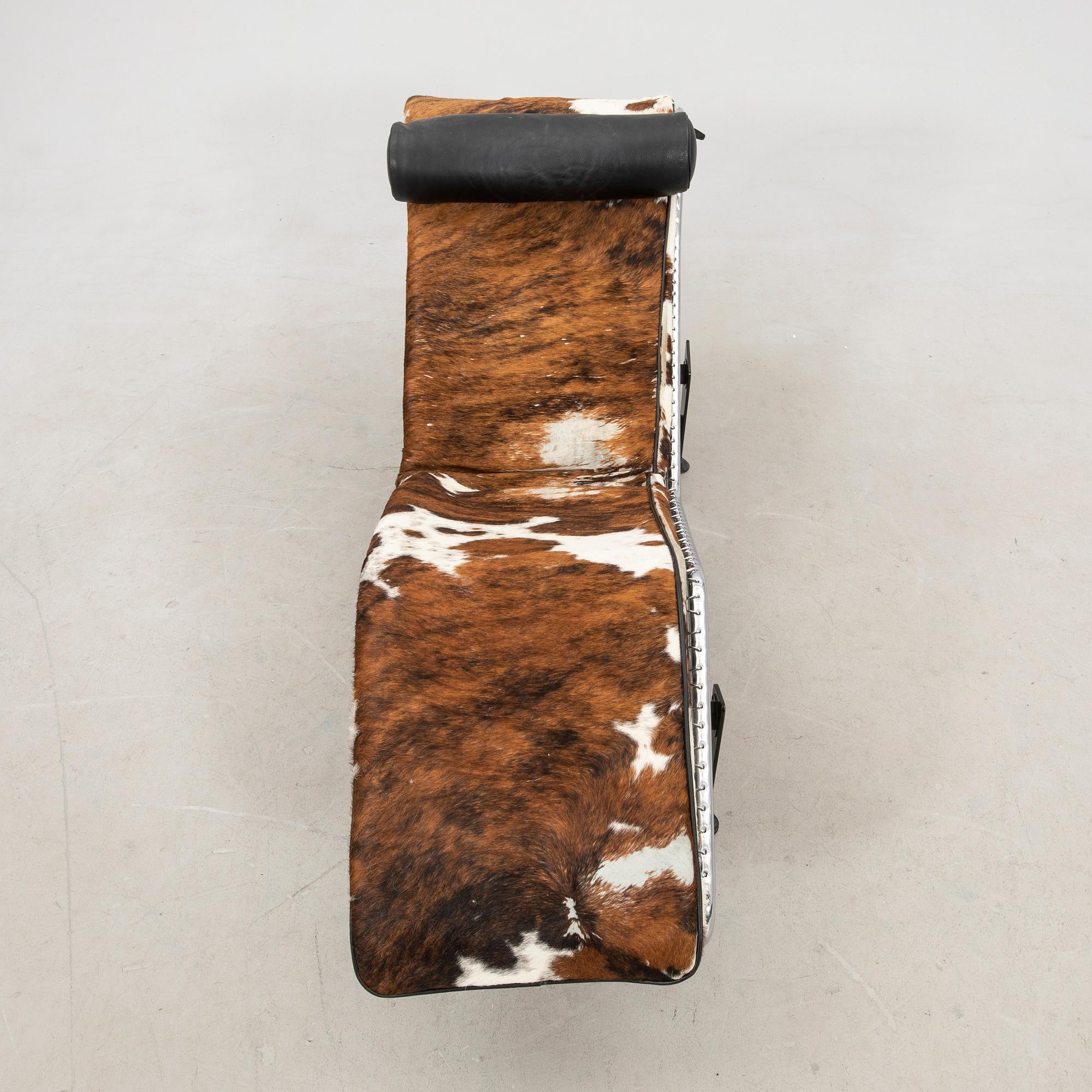 Le Corbusier, Pierre Jeanneret, and Charlotte Perriand, "LC4" chaise longue, Cassina Italy.