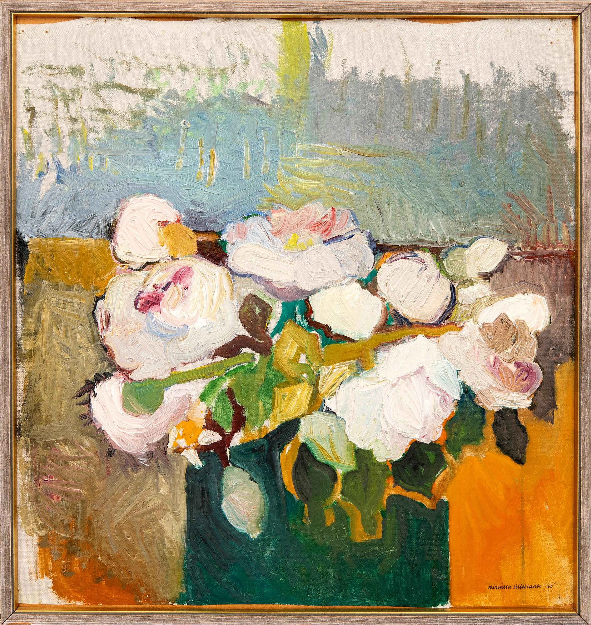 Birgitta Liljebladh, Stilleben med blommor.