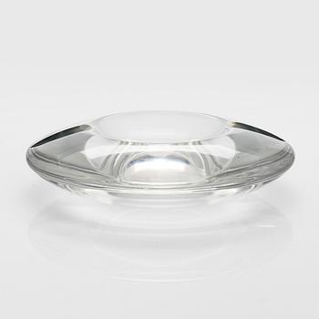 Aimo Okkolin, an ashtray, "Flying saucer" signed Riihimäen Lasi Oy A. Okkolin.