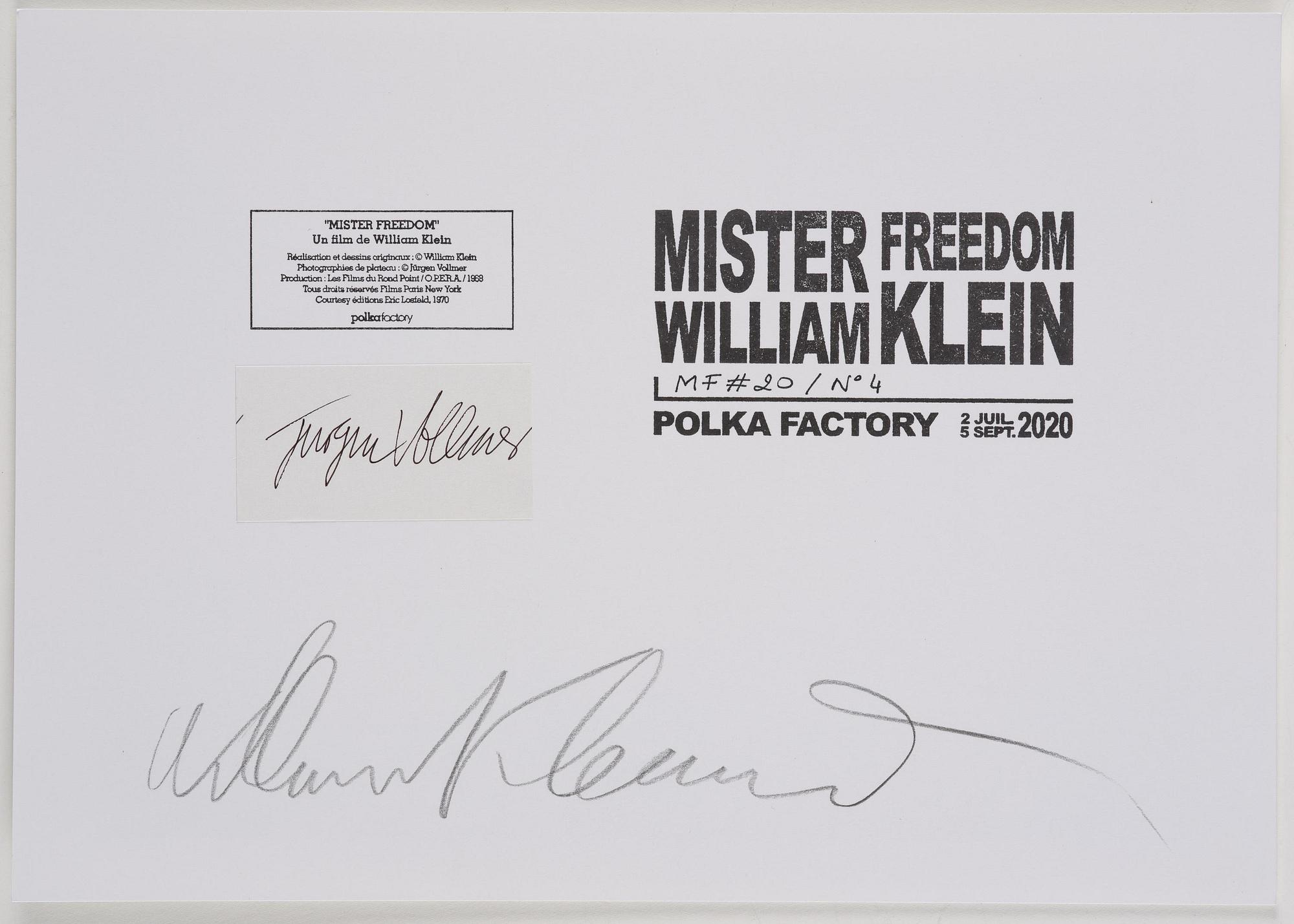 William Klein, ”Mister Freedom koffert - full set edition”, 2020.