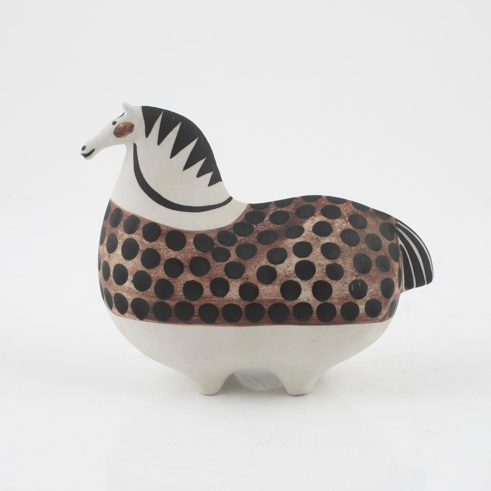 Stig Lindberg, a 'Springare' figurine, Gustavsbergs studio.