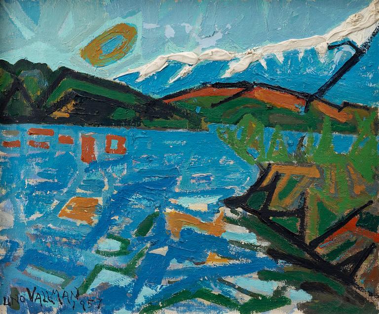 Uno Vallman, Mountain range.