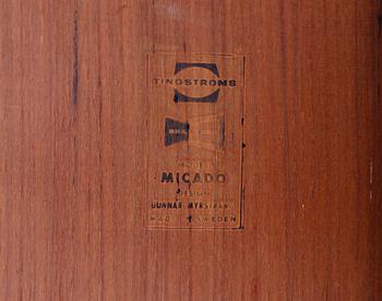 SOFFBORD, teak, "Micado" Tingströms Möbler, 1960-tal.