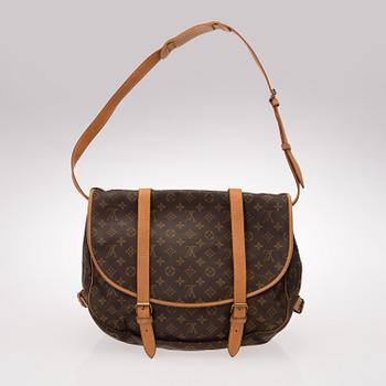 LATE 1980´s MONOGRAM CANVAS SAUMUR 43 BAG.