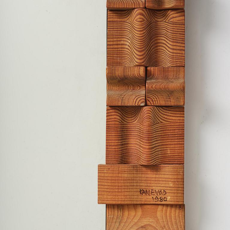 Gunnar Kanevad, a mirror, executed in his own studio, Linköping, 1980.