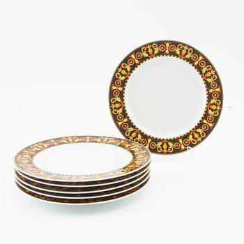 Versace plates, 6 pcs "Baroco" by Rosenthal, 21st century.