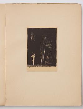 John Bauer, "Troll" 10 litografier i mapp/bok.
