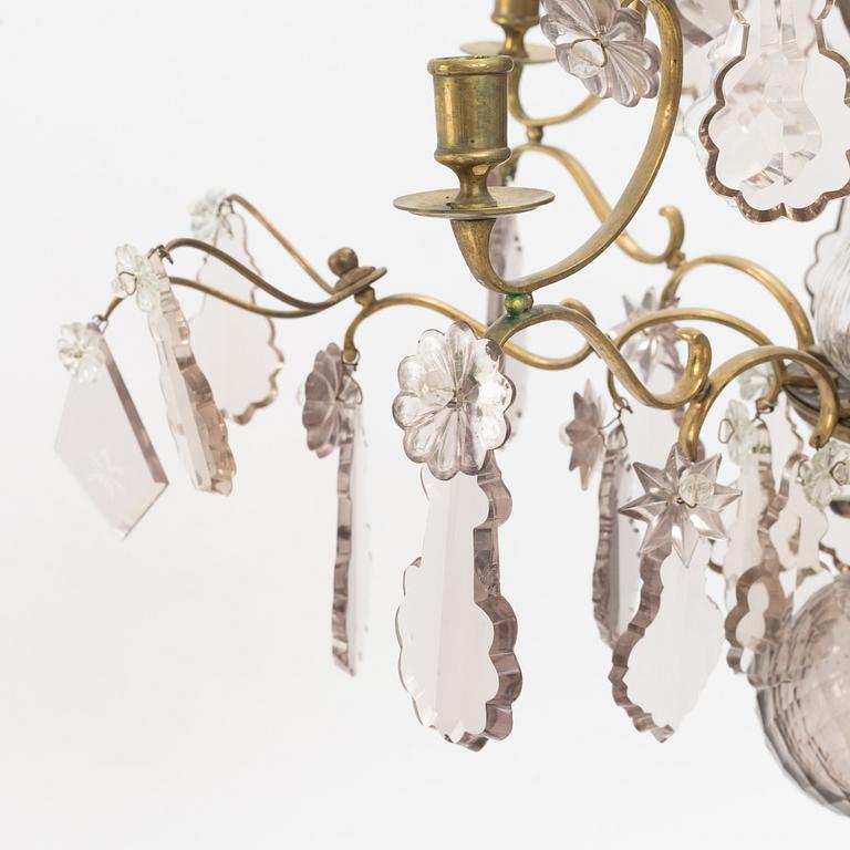 A Baroque style chandelier, first half of the 20th Century.