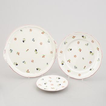 Service parts, 72 pieces, porcelain, "Petite fleur", Villeroy & Boch, 20th/21st century.