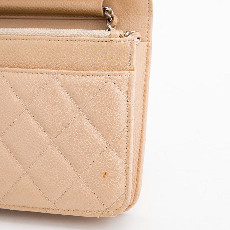 Chanel, a caviar leather 'Wallet on Chain' handbag, 2014-2015.