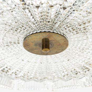 Carl Fagerlund, a ceiling light, Orrefors, 1960's/70's.