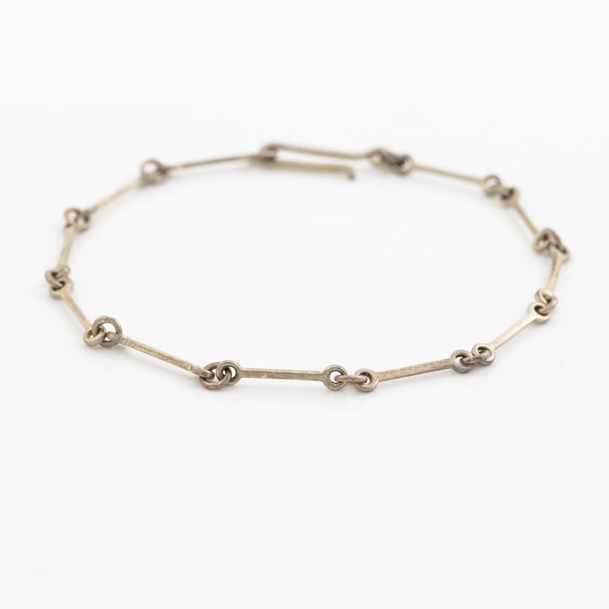 Lapponia, bracelet, sterling silver, Finland 1984.