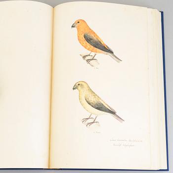 Olof Rudbeck the younger, a portfolio and two books, 1985. Numbered 574/1499. 14 litographs in color are included.