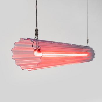 Stamuli, a ceiling lamp, Greenhouse Bar for Stockholm Furniture Fair 2024.