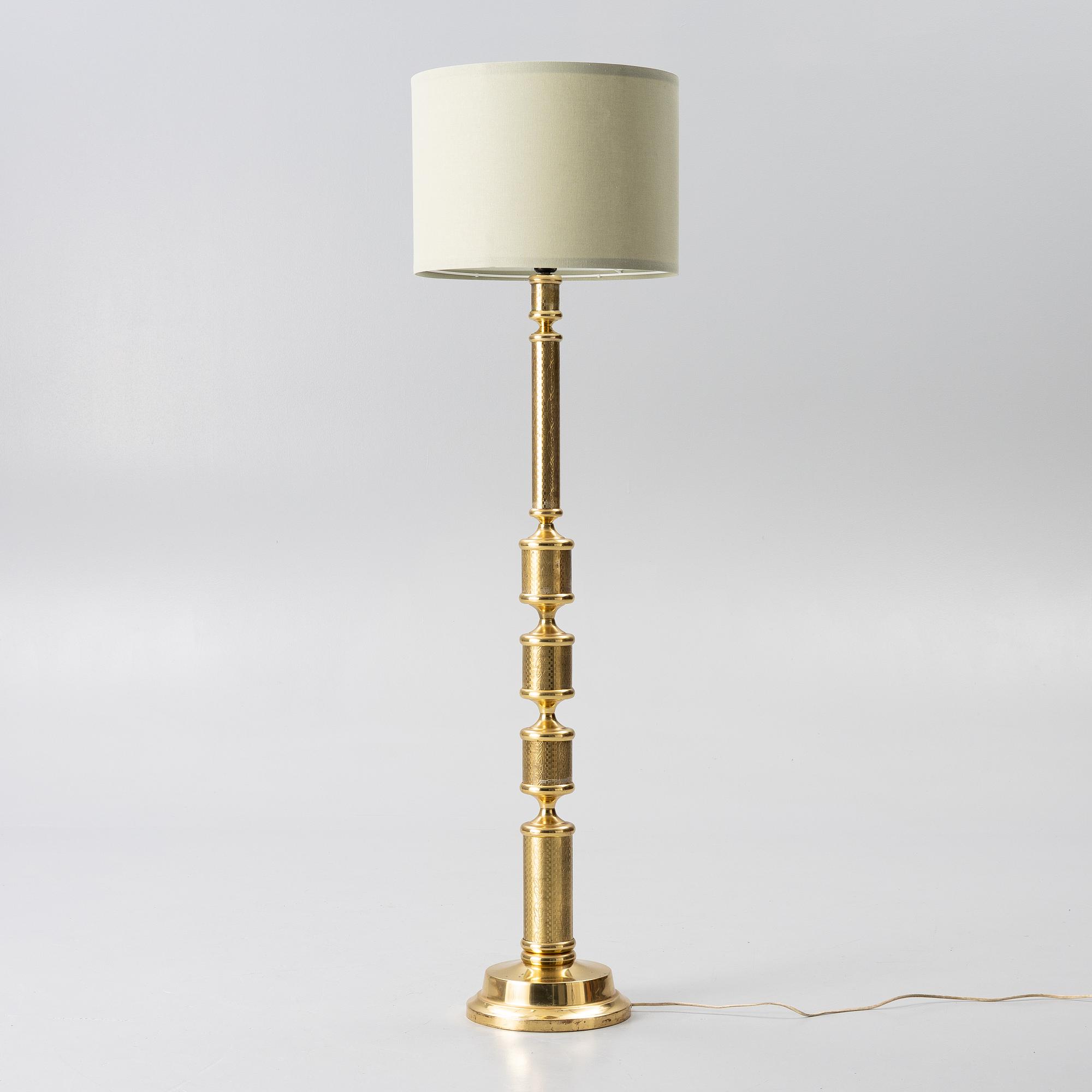 Golvlampa, 1900-talets andra hälft.