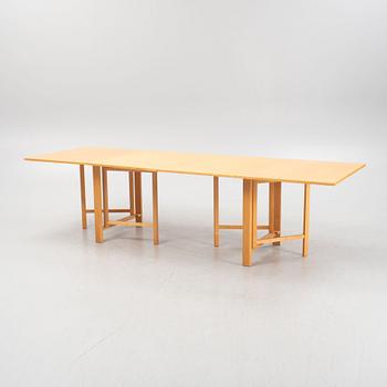 Bruno Mathsson, a 'Maria Flap' folding table, Mathsson International, Värnamo.