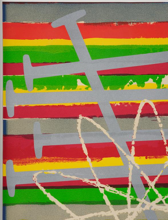 James Rosenquist, "Time Stream Prix" from: "Hommage aux Prix Nobel" (The Nobel Prize Portfolio).