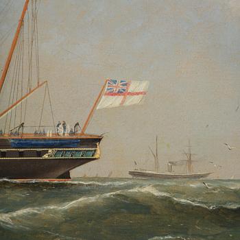 George Mears, English royal yacht "Victoria & Albert II".
