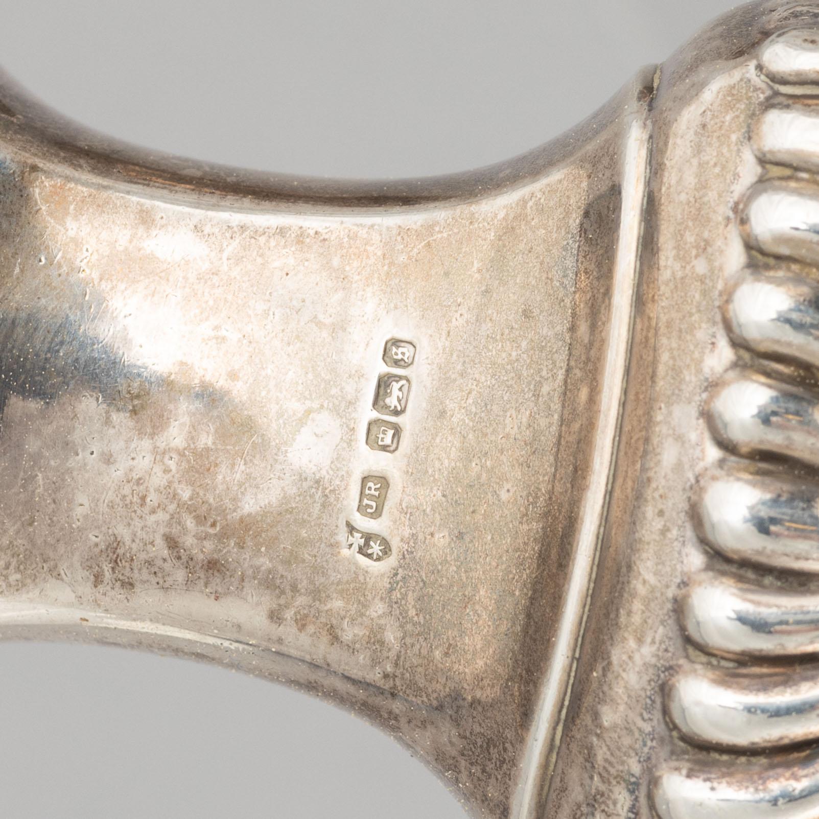 Eight silver pieces, England, Sweden, Germany and Norway, 19th-20th century.