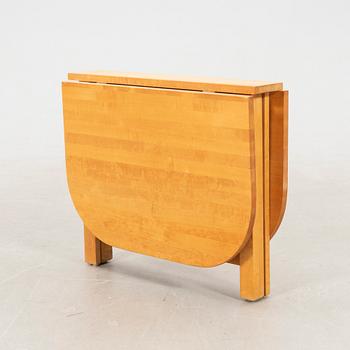 Nils-Göran Gustafsson, drop-leaf table, "Björka", Stolab, later part of the 20th century.