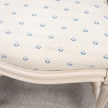 A set of twelve Gustavian-style chairs, 20th Century.