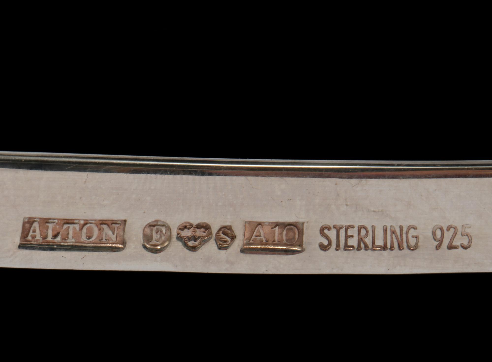 COLLIER, sterlingsilver, Alton, Falköping, 1975. Vikt 63 g.