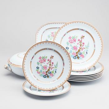 SERVIS 11 dlr "Lotus" Rörstrand porslin 1900-talets senare del.